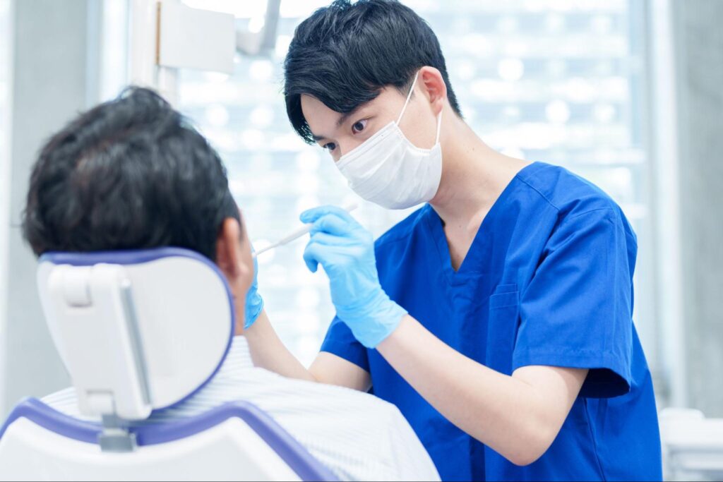 親知らず 埋まってる
